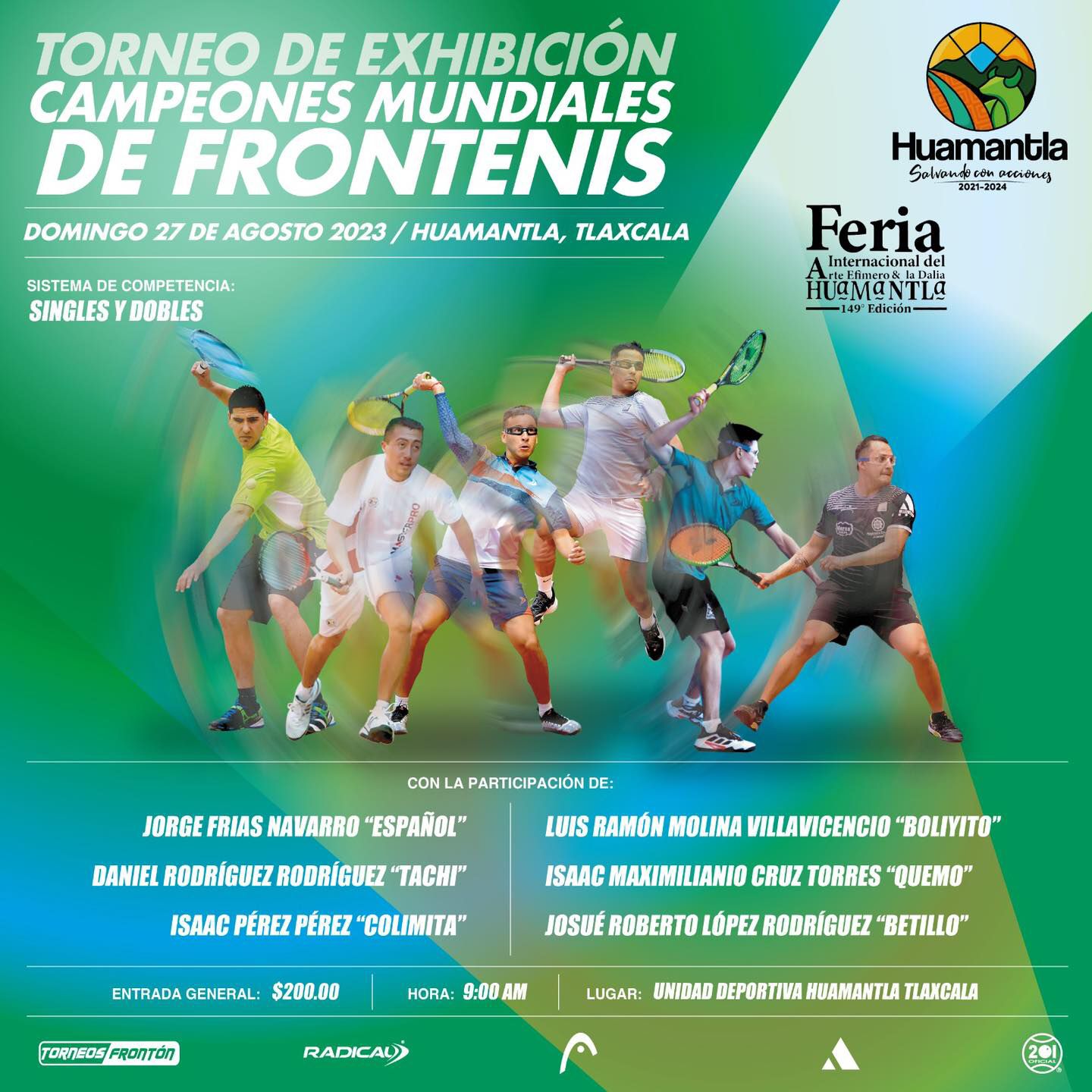 Invita Coordinación de Deporte de Huamantla a las diversas actividades programadas durante la Feria